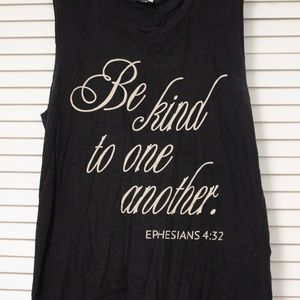 Bible Verse Tank Top (L)